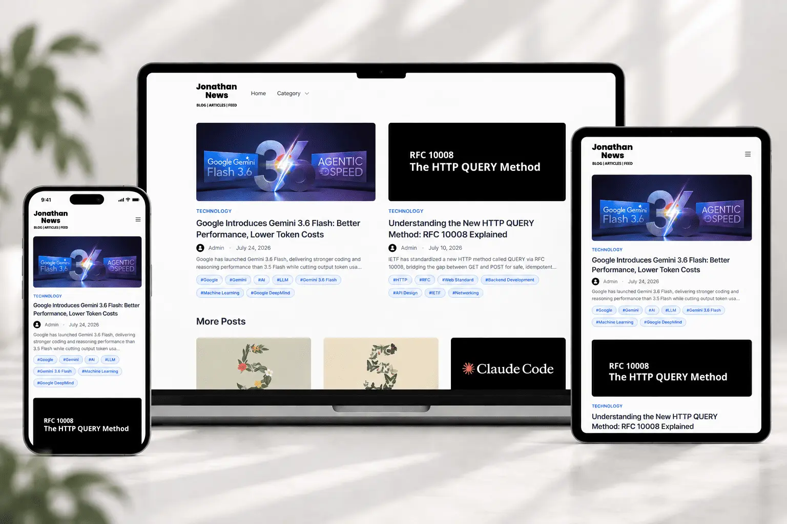 News Portal Preview